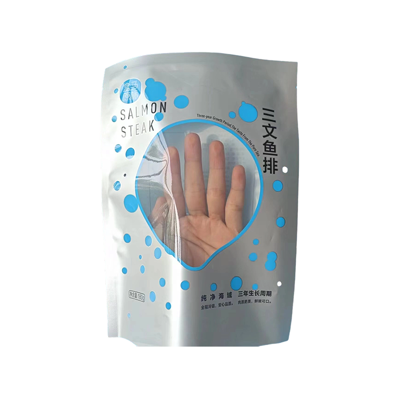 کیسه غذاهای دریایی منجمد با مانع بالا