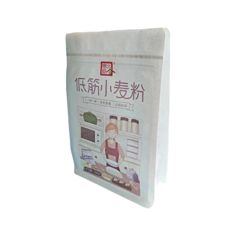 کیسه کاغذ کرافت تجزیه پذیر، مقاوم، بادوام، قابل تنفس و مقاوم در برابر پارگی