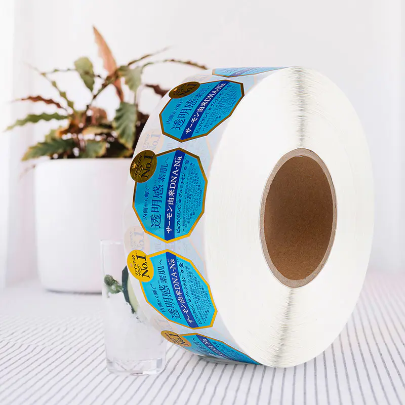 برچسب استیکر زیبایی ضد روغن ضد آب