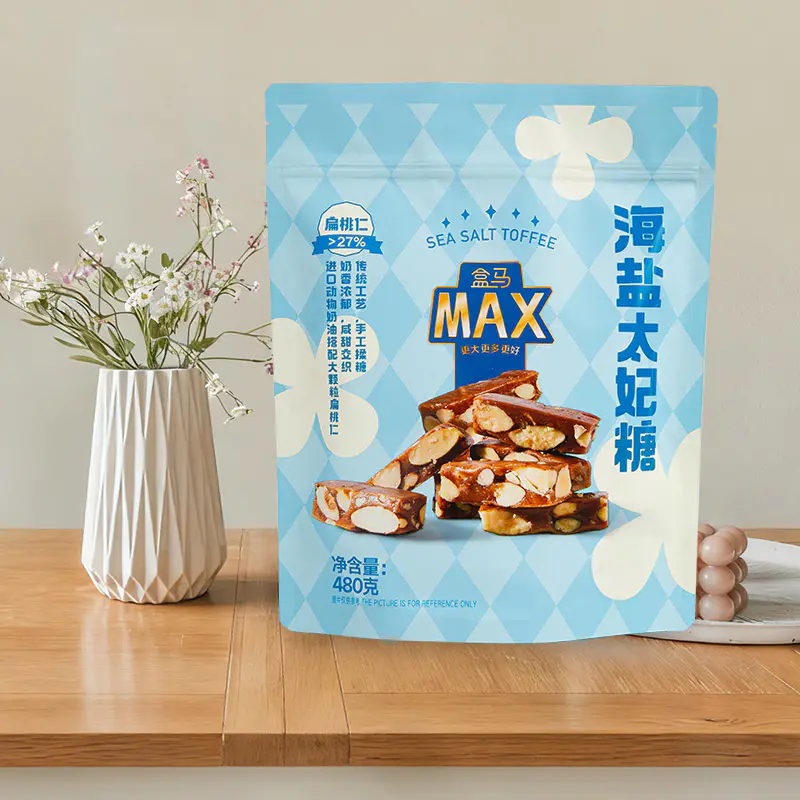 کیسه آب نبات ایستاده رنگارنگ